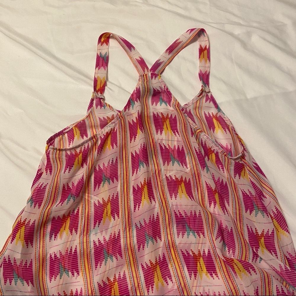 Pink Pom Pom Top
